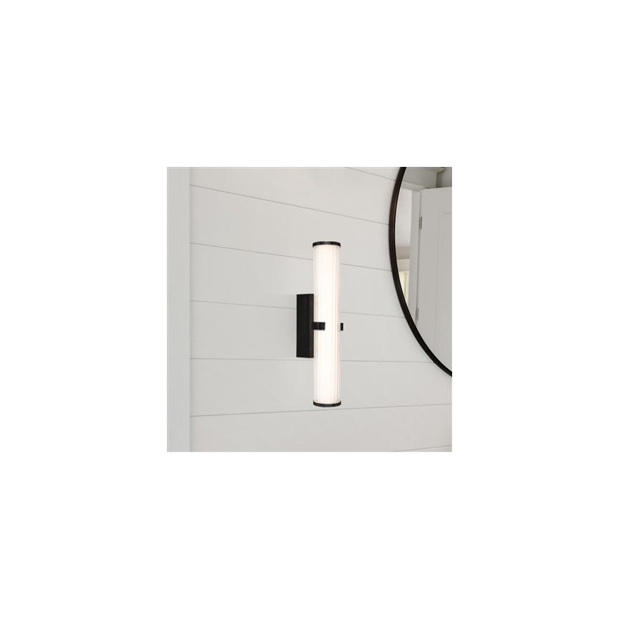 Searchlight - LED Φωτιστικό μπάνιου CLAMP LED/18W/230V IP44 μαύρο