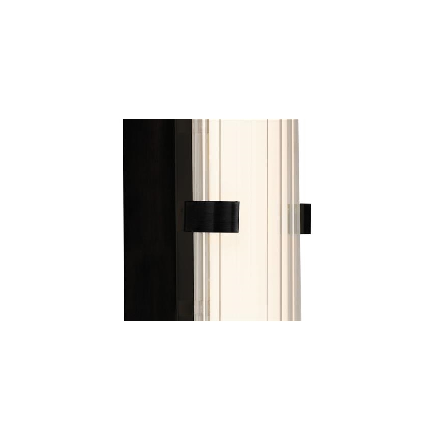 Searchlight - LED Φωτιστικό μπάνιου CLAMP LED/18W/230V IP44 μαύρο