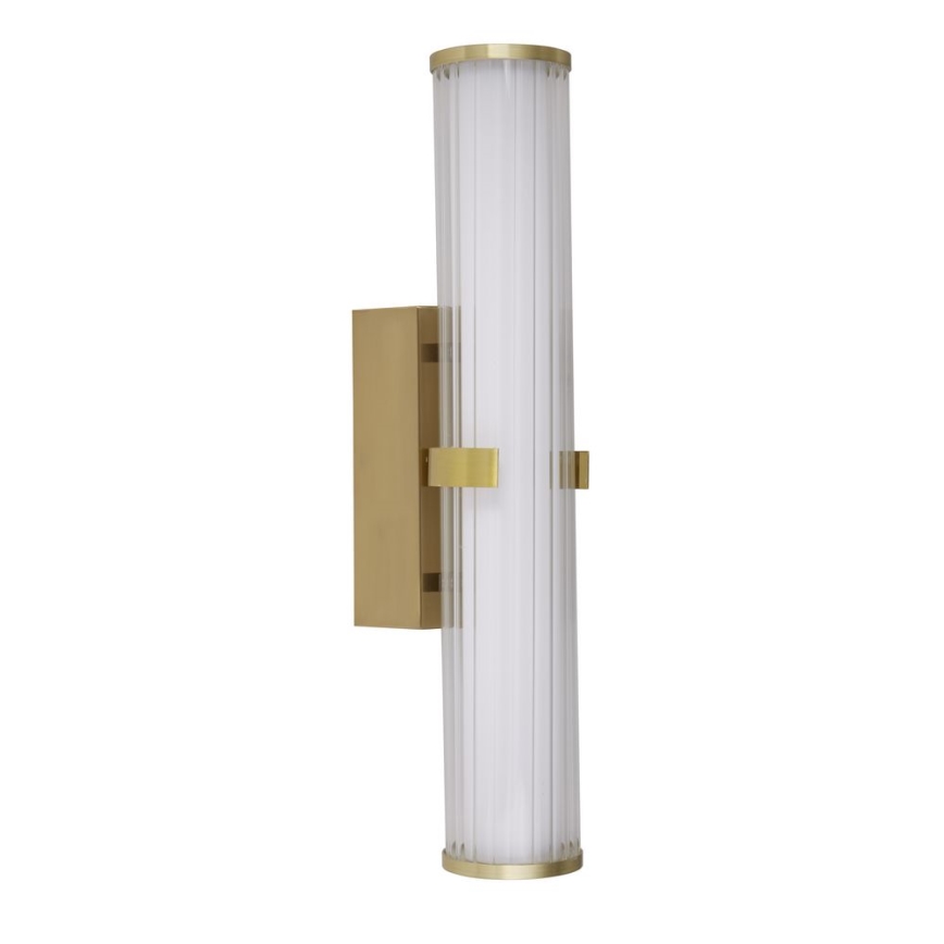 Searchlight - Φωτιστικό μπάνιου LED CLAMP LED/18W/230V IP44 χρυσαφί