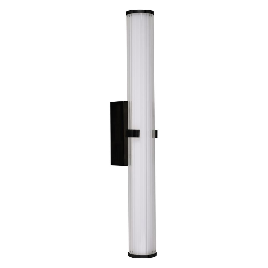 Searchlight - LED Φωτιστικό μπάνιου CLAMP LED/23W/230V IP44 μαύρο