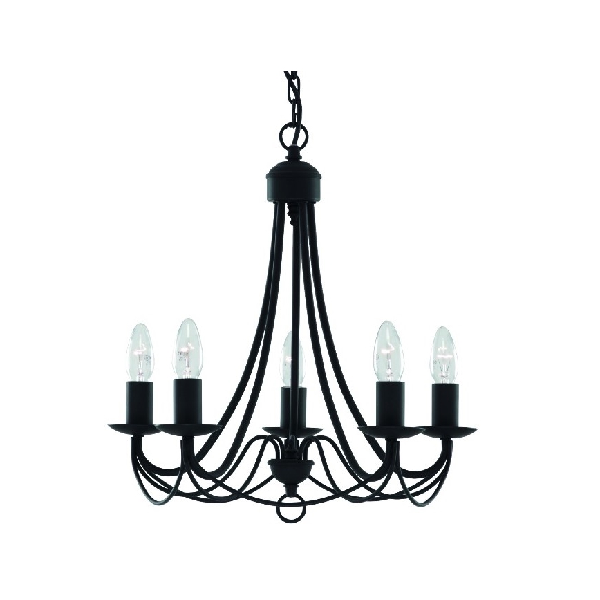 Searchlight - Πολύφωτο σε αλυσίδα MAYOPLE 5xE14/60W/230V