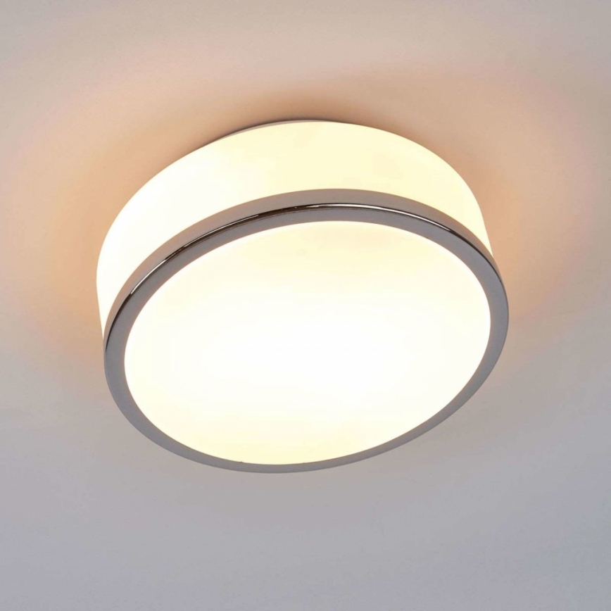 Searchlight - Φωτιστικό οροφής μπάνιου DISC 2xE27/60W/230V IP44