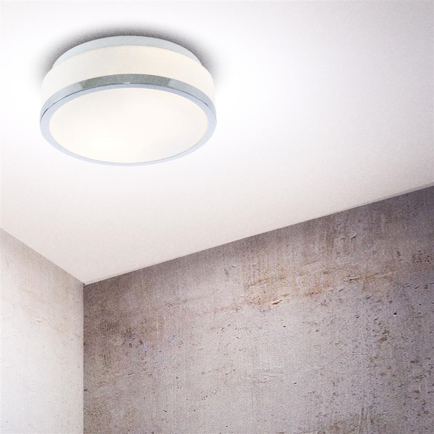 Searchlight - Φωτιστικό οροφής μπάνιου DISC 1xE27/60W/230V IP44