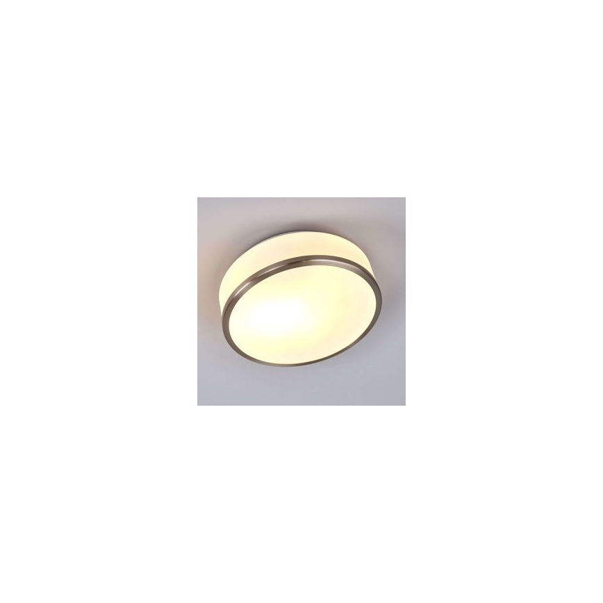 Searchlight - Φωτιστικό οροφής μπάνιου DISC 2xE27/60W/230V IP44