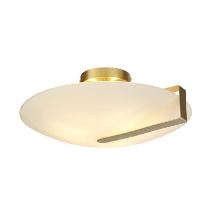 Searchlight - Φωτιστικό οροφής SUNDIAL 3xE27/40W/230V χρυσό