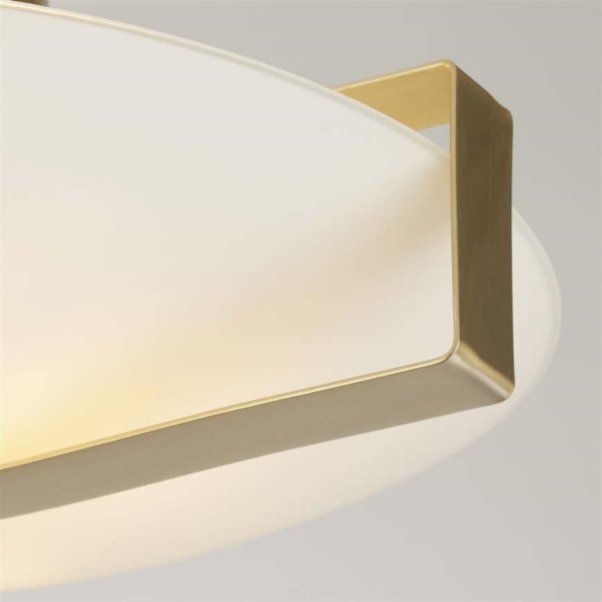 Searchlight - Φωτιστικό οροφής SUNDIAL 3xE27/40W/230V χρυσό