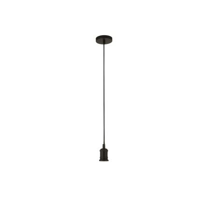 Searchlight - Κρεμαστό φωτιστικό με καλώδιο SUSPENSION 1xE27/60W/230V μαύρο