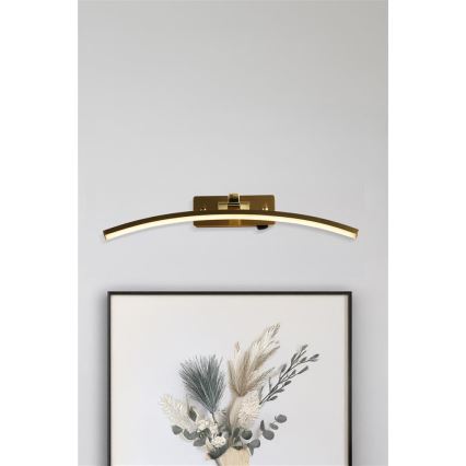 Searchlight - LED φωτιστικό για πίνακα SANTORINI LED/11,03W/230V ορείχαλκος