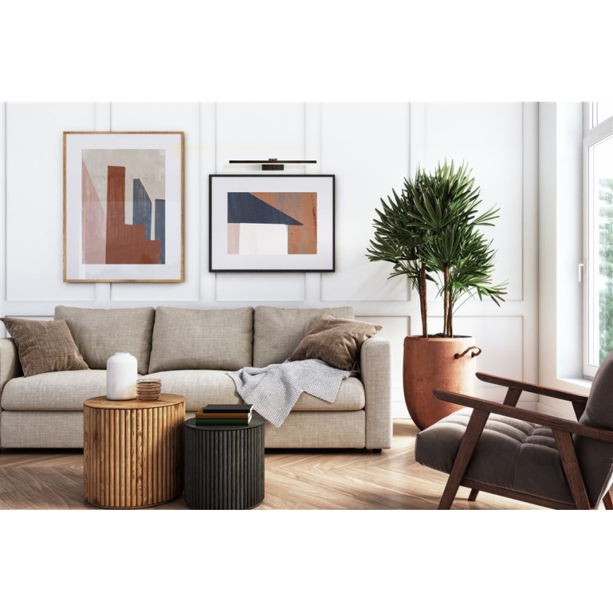 Searchlight - LED φωτιστικό εικόνας RHODES LED/13,3W/230V μαύρο