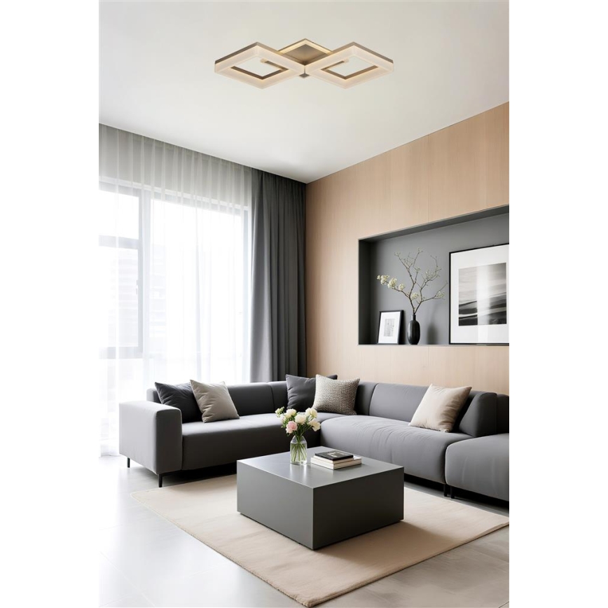 Searchlight - Ρυθμιζόμενο φωτιστικό οροφής LED FENCE LED/25W/230V