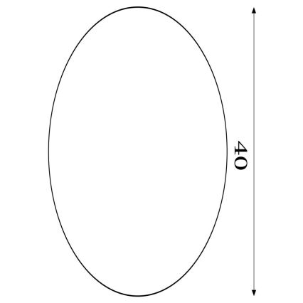 Searchlight - Ρυθμιζόμενο LED φωτιστικό οροφής CLOUDS LED/24W/230V 2700/3200/4000K, Ø 38,5 cm