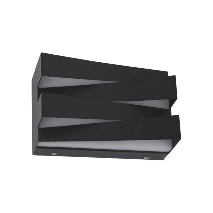 Searchlight - LED επιτοίχιο φωτιστικό SECTION LED/18W/230V μαύρο