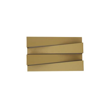 Searchlight - Επιτοίχιο φωτιστικό LED SECTION LED/18W/230V χρυσό