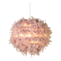Searchlight - Αμπαζούρ για πολυέλαιο KATE E14/E27 Ø 50 cm ροζ