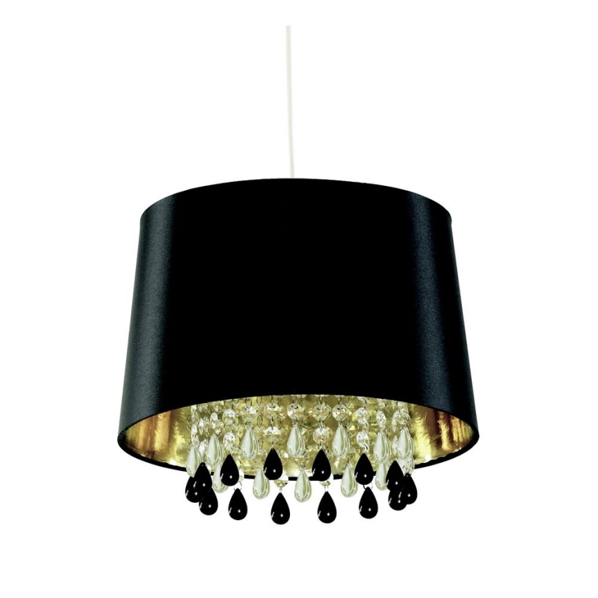 Searchlight - Κρεμαστό φωτιστικό οροφής LILA 1xE27/60W/230V μαύρο