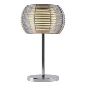 Searchlight - Eπιτραπέζιο φωτιστικό 1xG9/40W/230V γυαλιστερό χρώμιο