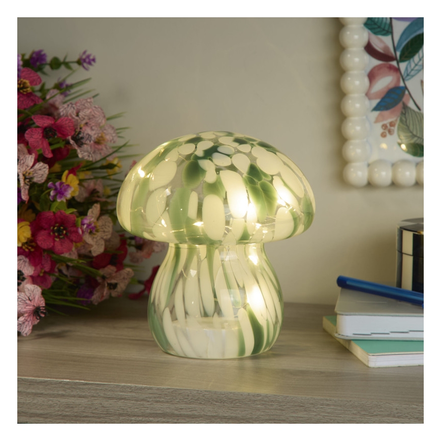 Searchlight - Επιτραπέζιο φωτιστικό LED AMELIA LED/0,2W/230V πράσινο