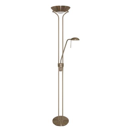 Searchlight - Φωτιστικό δαπέδου ντιμαριζόμενο MOTHILD 1xR7s/14W+1xG9/8W/230V