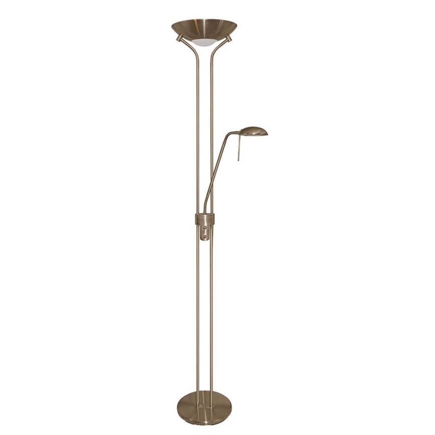 Searchlight - Φωτιστικό δαπέδου ντιμαριζόμενο MOTHILD 1xR7s/14W+1xG9/8W/230V
