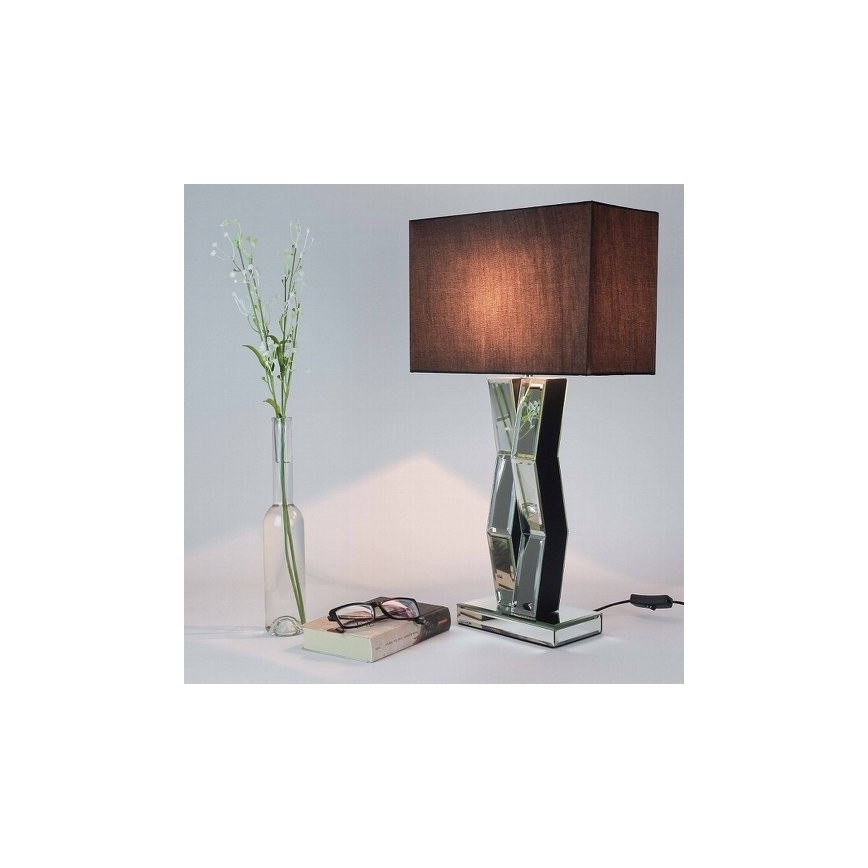 Searchlight - Επιτραπέζια λάμπα MIRROR 1xE27/60W/230V
