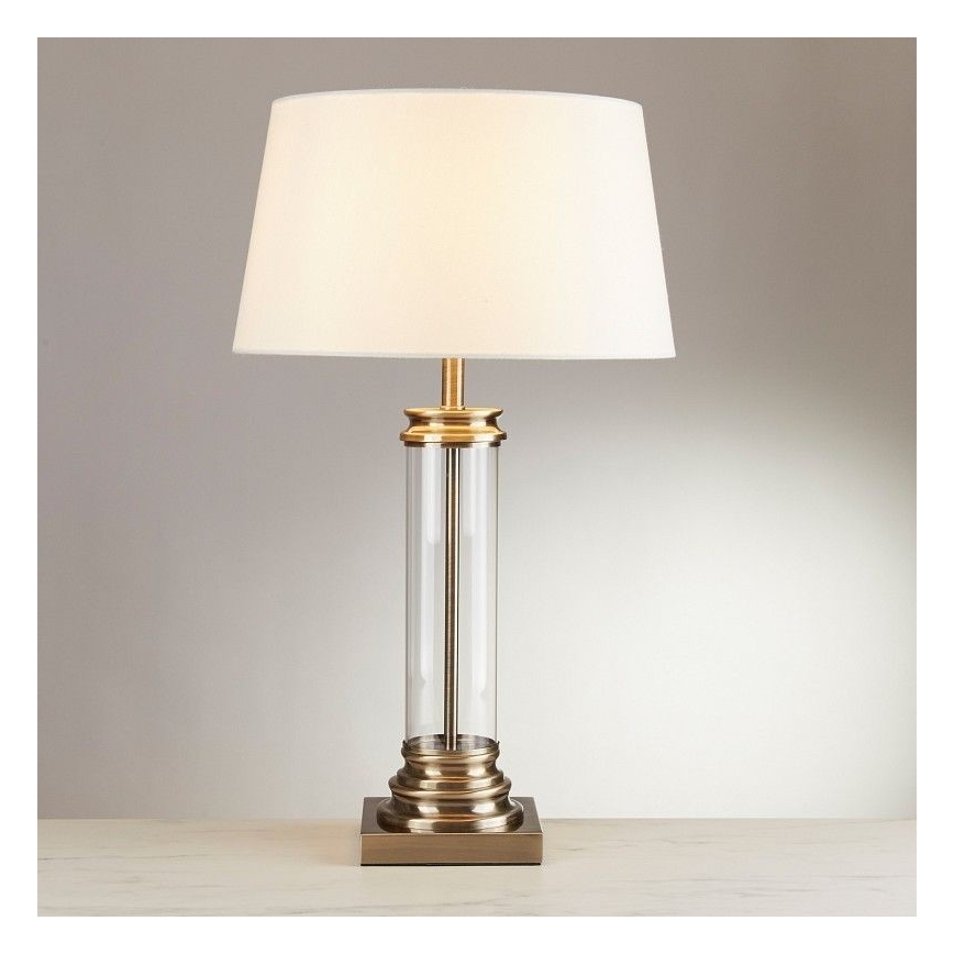 Searchlight - Επιτραπέζια λάμπα PEDESTAL 1xE27/60W/230V