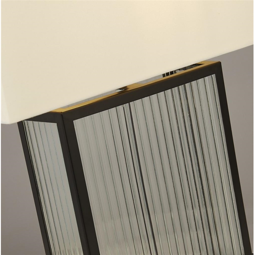 Searchlight - Επιτραπέζια λάμπα CLARENDON 1xE27/60W/230V μαύρο