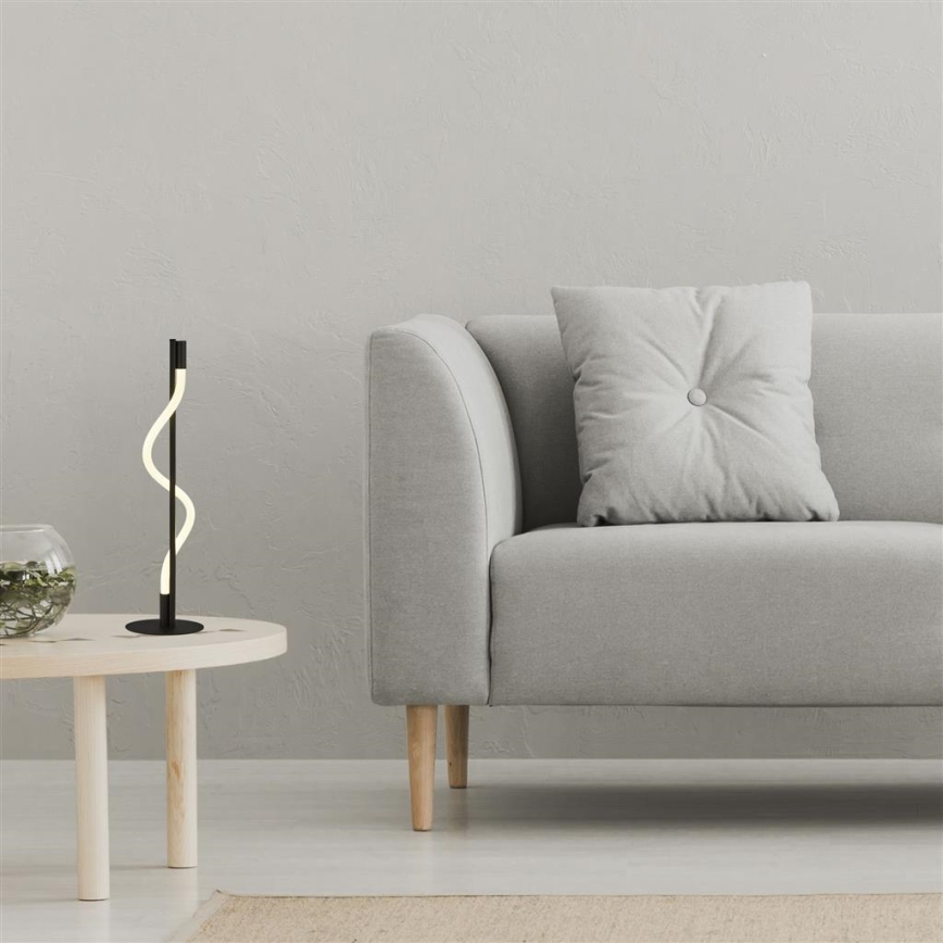 Searchlight - Ρυθμιζόμενος επιτραπέζιος φωτισμός LED MARILYN LED/8W/230V μαύρο