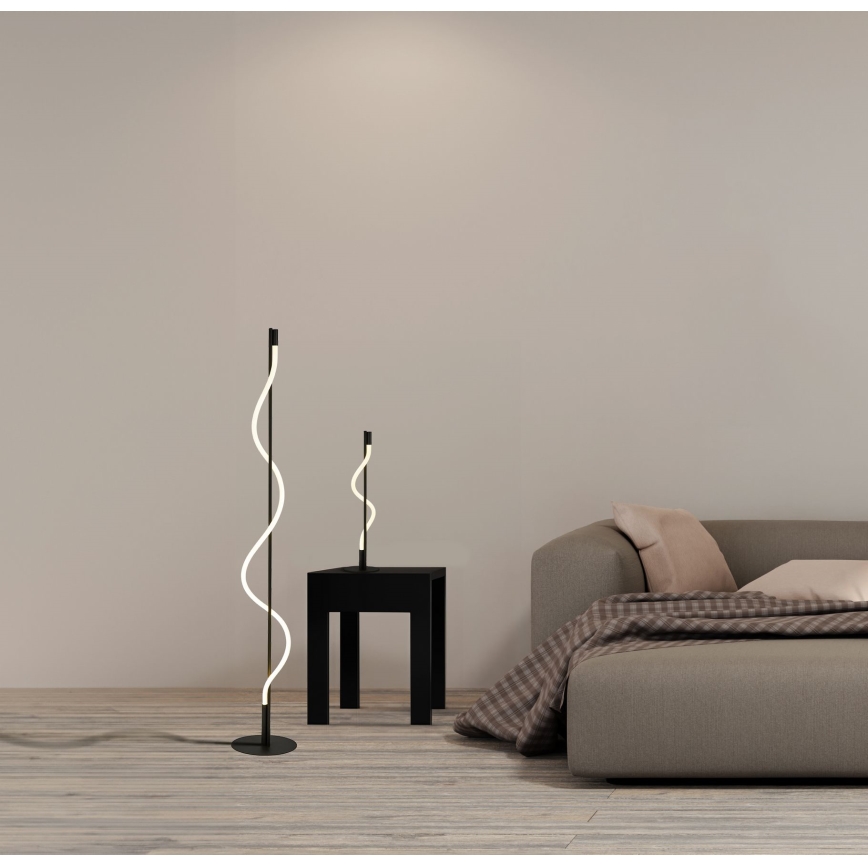 Searchlight - Επιτραπέζια λάμπα dimming LED MARILYN LED/8W/230V μαύρο