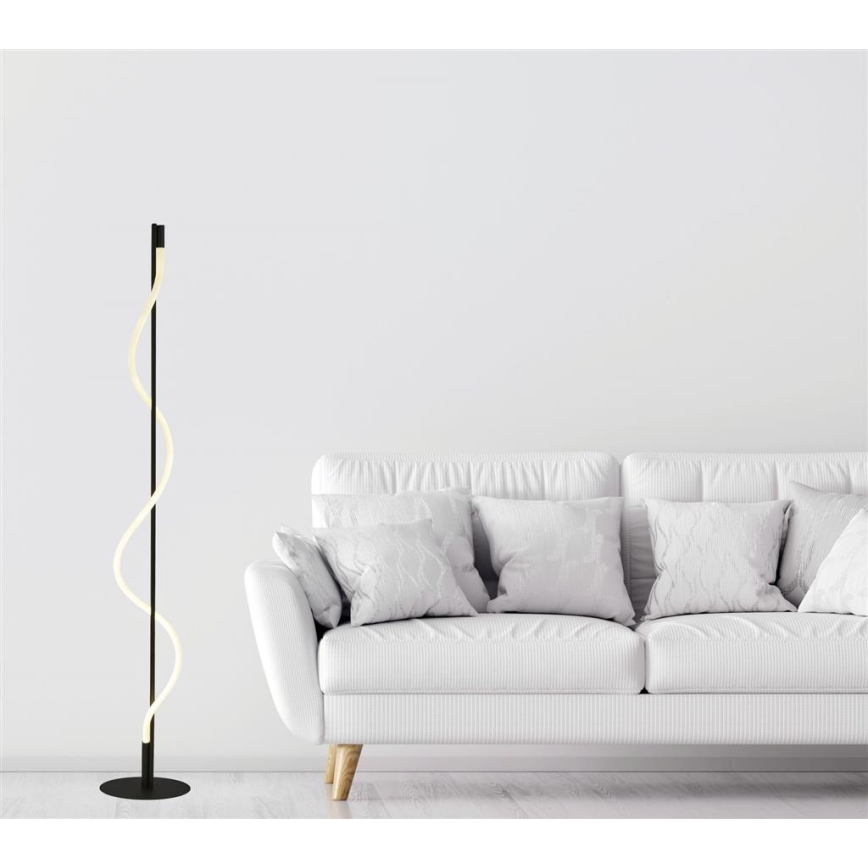 Searchlight - Επιδαπέδια λάμπα dimming LED REMY LED/20W/230V μαύρο