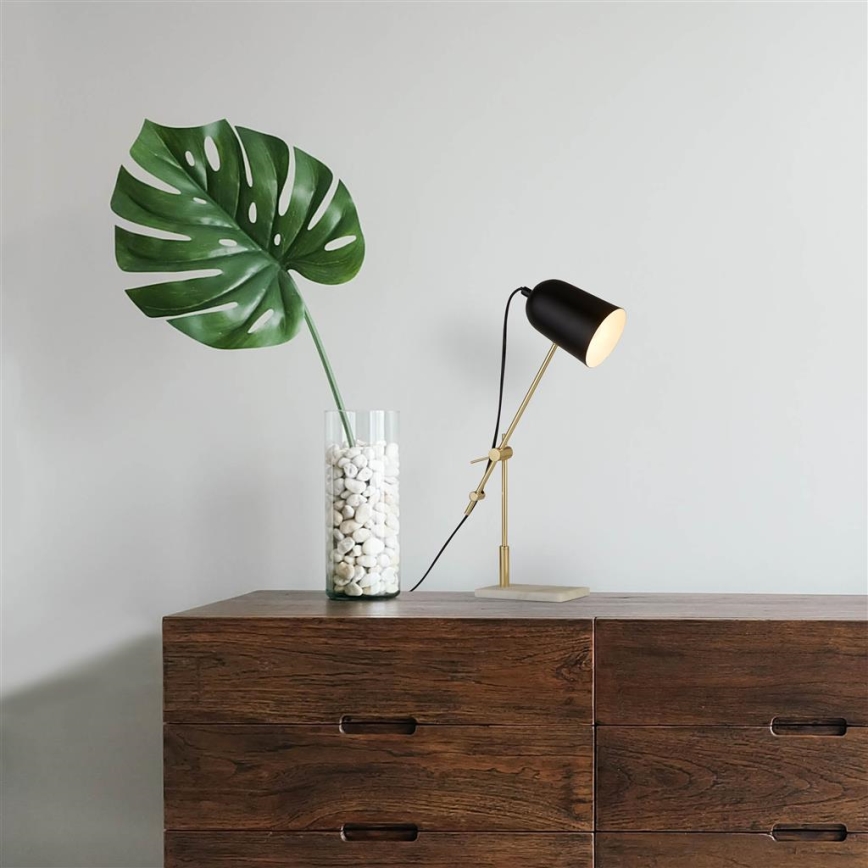 Searchlight - Eπιτραπέζια λάμπα ODYSSEY 1xE14/7W/230V μαύρο