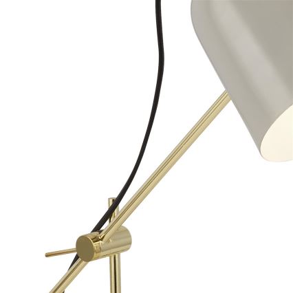 Searchlight - Eπιτραπέζια λάμπα ODYSSEY 1xE14/7W/230V γκρι
