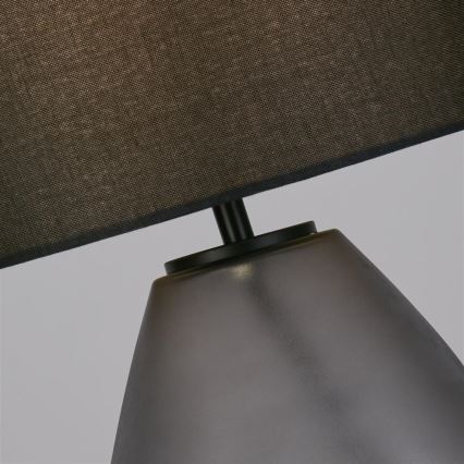 Searchlight - Επιτραπέζιο φωτιστικό DEVON 1xE27/60W/230V μαύρο