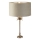 Searchlight - Eπιτραπέζιο φωτιστικό PALM 1xE27/10W/230V μπεζ/ματ χρώμιο