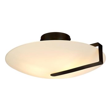 Searchlight - Φωτιστικό οροφής SUNDIAL 3xE27/40W/230V μαύρο