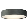 Searchlight - Φωτιστικό οροφής DRUM 3xE27/60W/230V γκρι