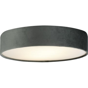 Searchlight - Φωτιστικό οροφής DRUM 3xE27/60W/230V γκρι