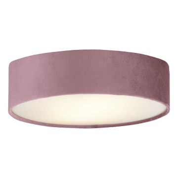 Searchlight - Φωτιστικό οροφής DRUM 3xE27/60W/230V ροζ