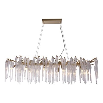 Searchlight - Κρεμαστό φωτιστικό με καλώδιο HERITAGE 10xG9/33W/230V