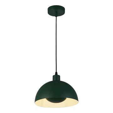 Searchlight - Κρεμαστό φωτιστικό με καλώδιο MARS 1xE27/60W/230V διάμ. 40 cm πράσινο