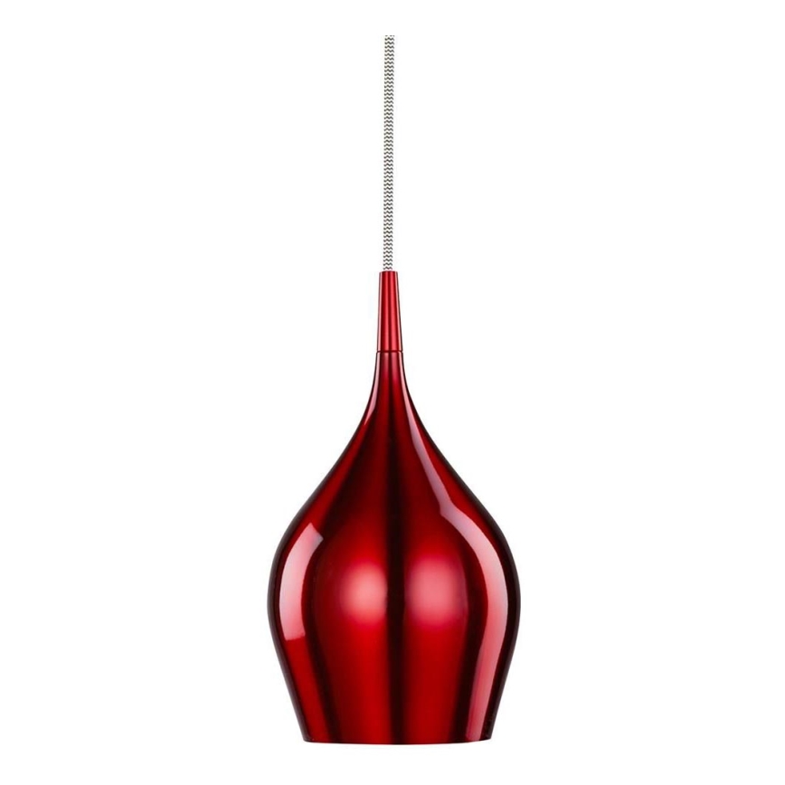 Searchlight - Κρεμαστό φωτιστικό οροφής VIBRANT 1xE14/40W/230V κόκκινο