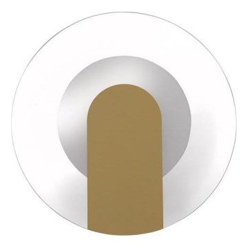 Searchlight - LED Επιτοίχιο φωτιστικό TARGET LED/7W/230V χρυσό