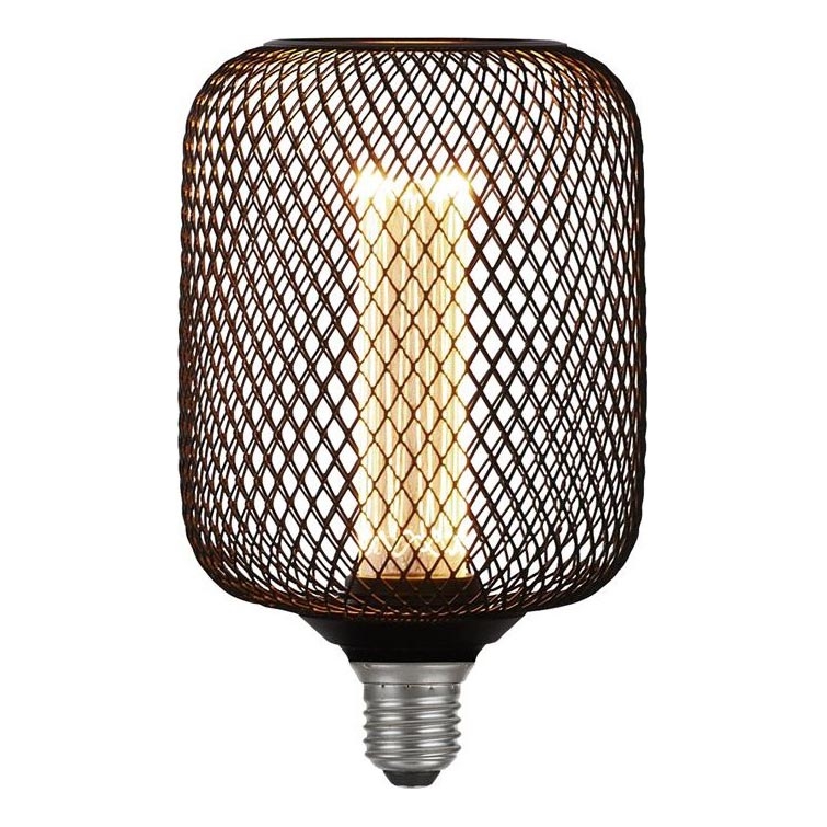 Searchlight - LED ρυθμιζόμενη διακοσμητική λάμπα WIRE MESH E27/4,5W/230V 2700K