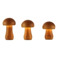 Searchlight - ΣΕΤ 3 τεμάχια LED επιτραπέζια φωτιστικά MUSHROOM LED/1,1W/5V 800 mAh