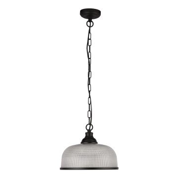 Searchlight - Πολύφωτο με αλυσίδα BISTRO 1xE27/60W/230V μαύρο