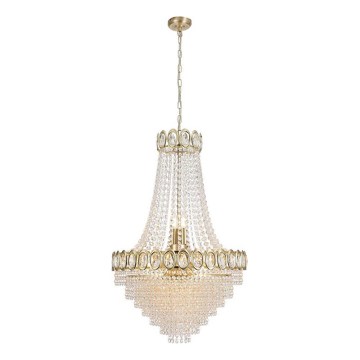 Searchlight - Πολυέλαιος σε αλυσίδα LOUIS PHILLIPE 8xE14/60W/230V