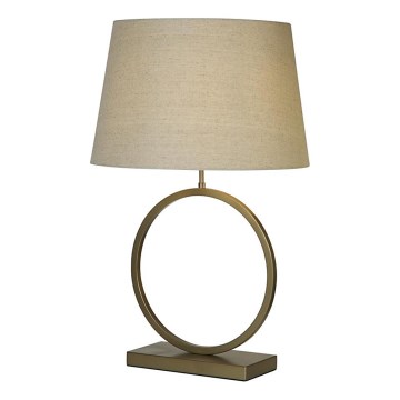 Searchlight - Επιτραπέζιο φωτιστικό ELEGANT 1xE27/60W/230V, σε κρεμ απόχρωση