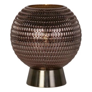 Searchlight - Επιτραπέζιο φωτιστικό LED MILA LED/0,6W/3xAAA καφέ