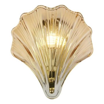 Searchlight - Επιτοίχιο φωτιστικό SHELL 1xG9/7W/230V καπνιστό