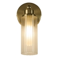 Searchlight - Επιτοίχιο φωτιστικό μπάνιου IMPERIAL 1xG9/7W/230V IP44 ορείχαλκος