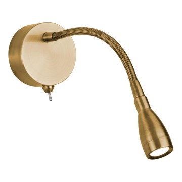 Searchlight - Επιτοίχιο σημειακό φωτιστικό LED FLEXY LED/0,8W/230V